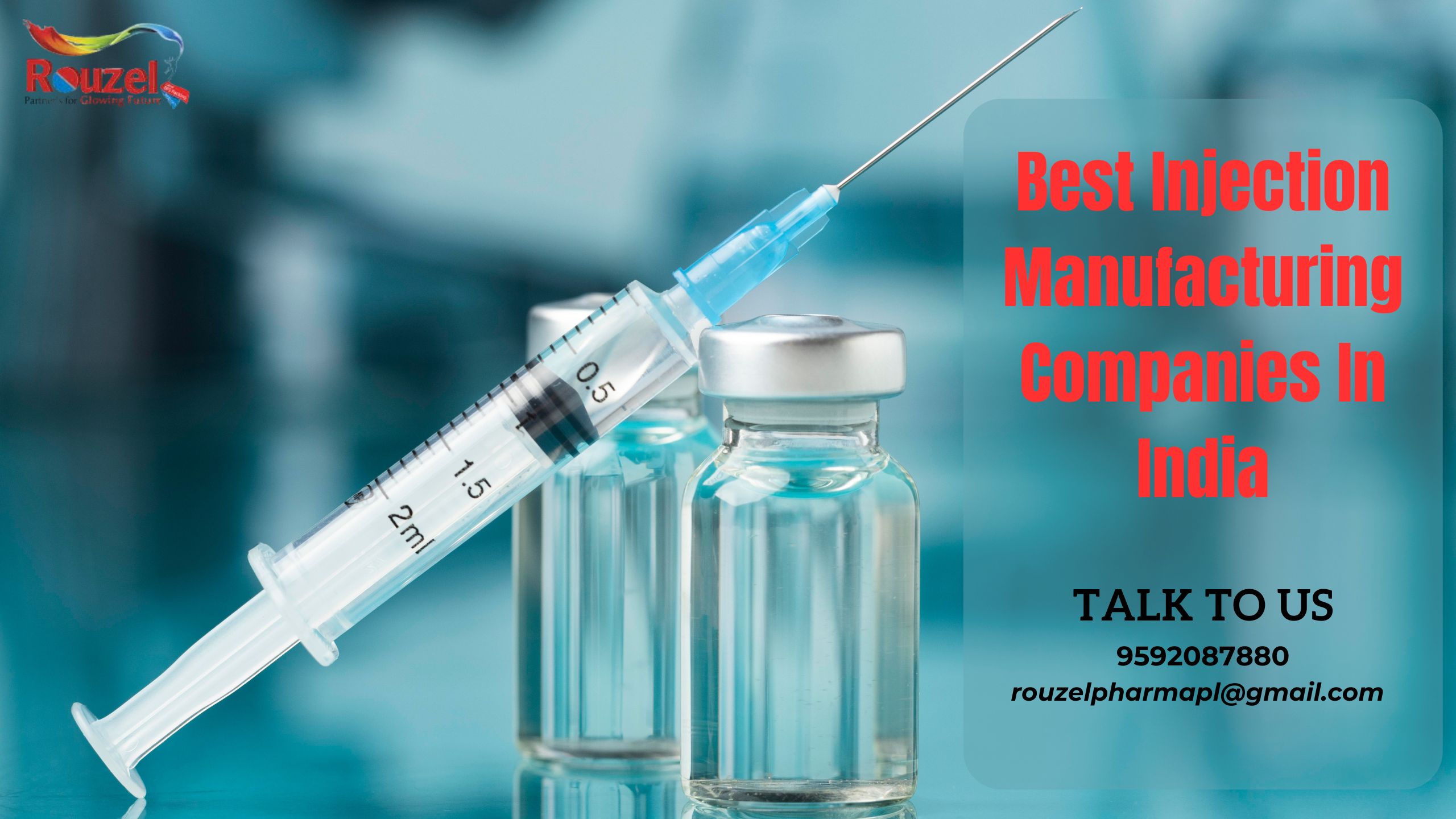 Leading Injection Manufacturer in India – Rouzel Pharma